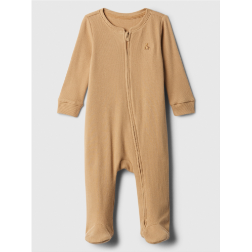 Gap Baby Ribbed Two-Way Zip One-Piece