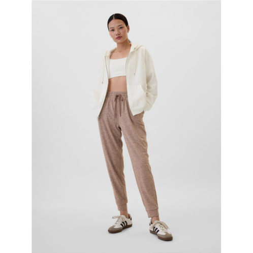 GapFit Mid Rise Brushed Jersey Joggers