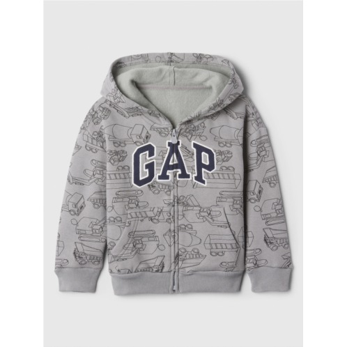 babyGap Relaxed Logo Zip Hoodie