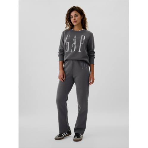 Gap Logo Bootcut Pull-On Sweatpants