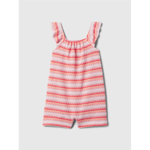 babyGap Crochet Flutter Romper