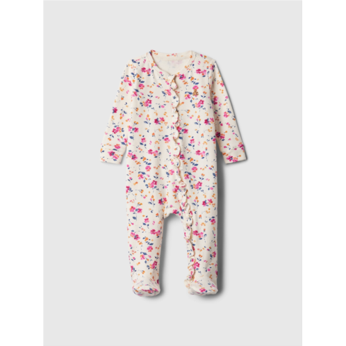 Gap Baby Print Two-Way Zip One-Piece