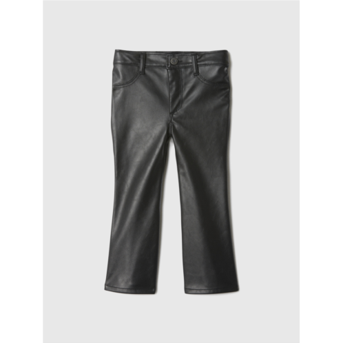 babyGap 100% Recycled 70s Flare Vegan-Leather Pants