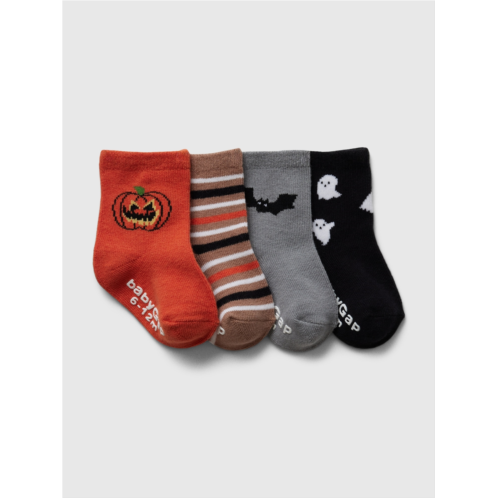 babyGap Halloween Crew Socks (4-Pack)