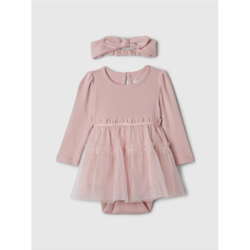 Gap Baby Tulle Bodysuit Two-Piece Outfit Set