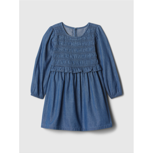 babyGap Chambray Smocked Dress