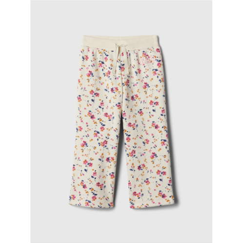 babyGap Logo Wide-Leg Pull-On Pants