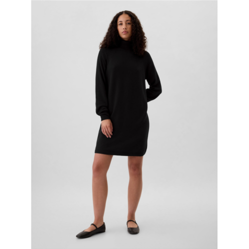 Gap CashSoft Relaxed Turtleneck Sweater Mini Dress