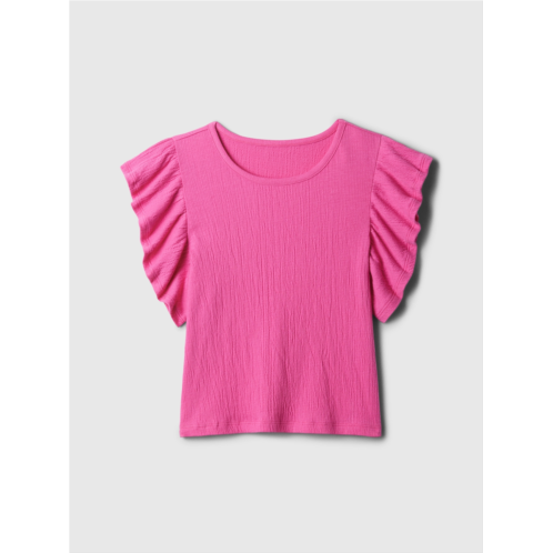 Gap Kids ForeverSoft Flutter Sleeve Top