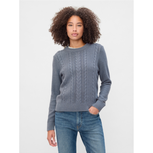 Gap Cable-Knit Crewneck Sweater