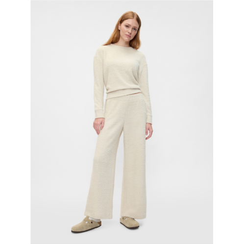 Gap Chenille Wide-Leg PJ Pants