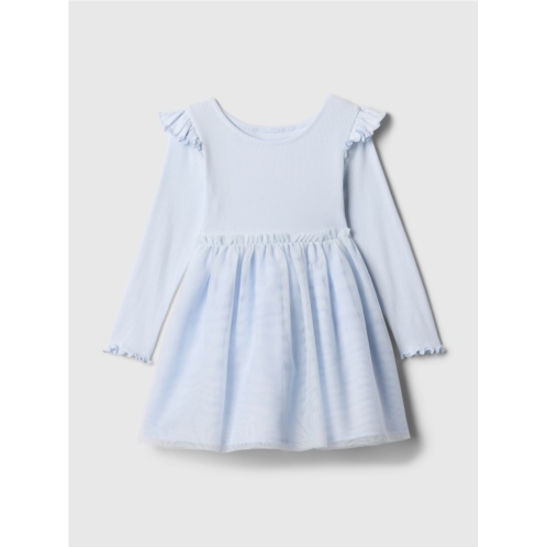 babyGap Ribbed Ruffle Dress