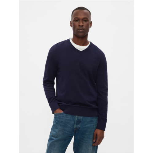 Gap Cotton V-Neck Sweater