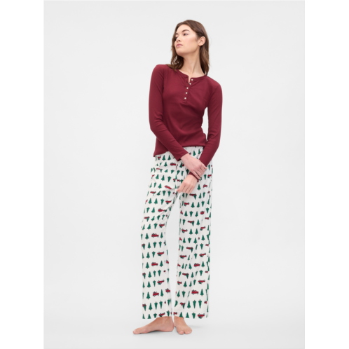 Gap Relaxed Flannel PJ Pants