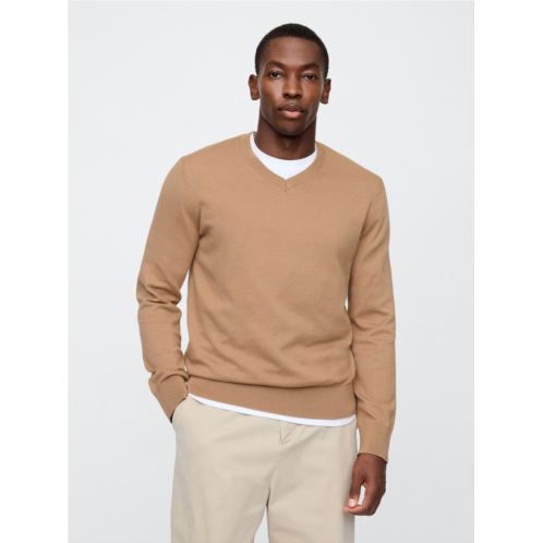 Gap Cotton V-Neck Sweater