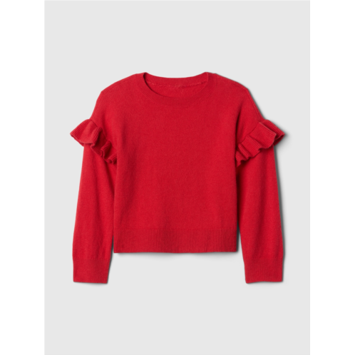 babyGap CashSoft Ruffle Sweater