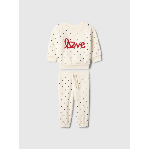 Gap Baby Valentines Day Two-Piece Outfit Set