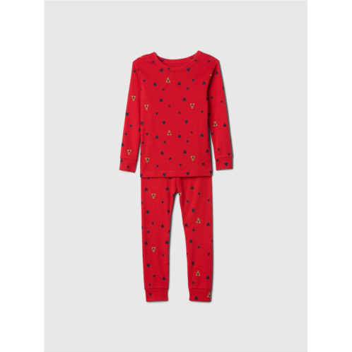 babyGap 100% Organic Cotton V-Day Brannan Bear PJ Set