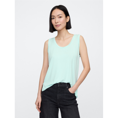 Gap Relaxed Luxe Scoopneck Tank Top