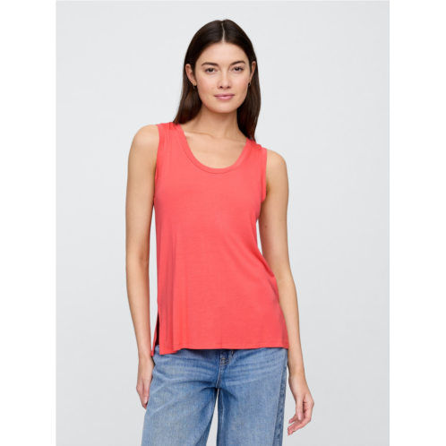 Gap Relaxed Luxe Scoopneck Tank Top