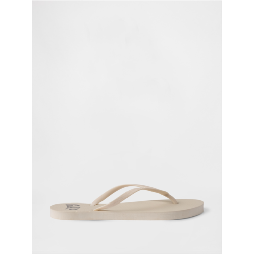 Gap Logo Flip Flops