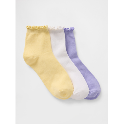 Gap Quarter Crew Socks (3-Pack)