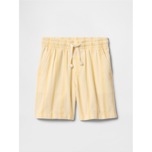 babyGap Texture-Stripe Pull-On Shorts