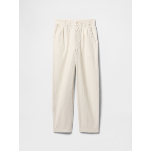 Gap Kids Relaxed Linen-Blend Pants