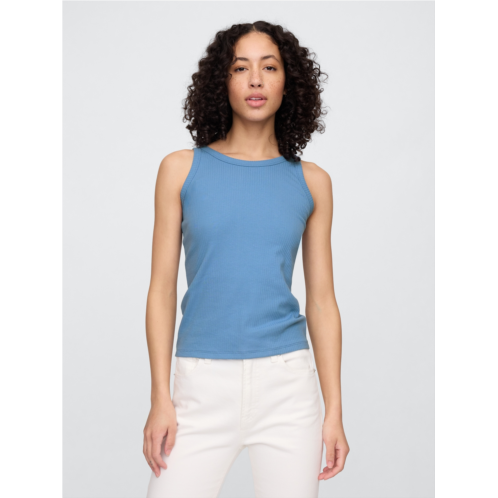 Gap Ribbed Scoopneck Tank Top