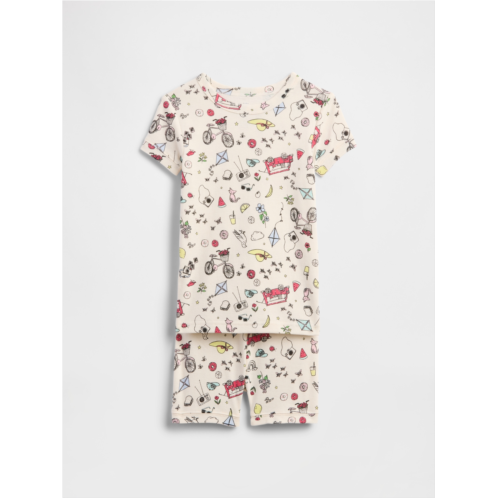 Kids & babyGap 100% Organic Cotton Springtime Fun PJ Set