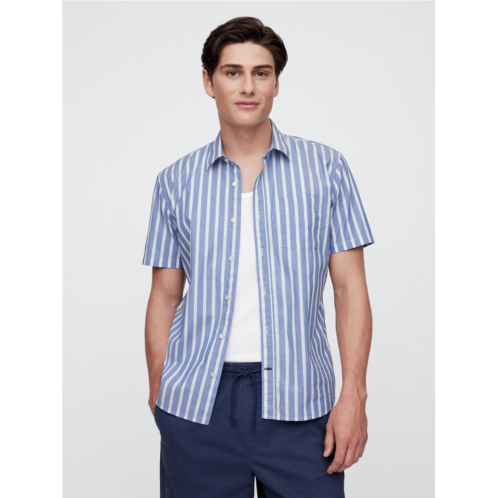 Gap Stretch Poplin Shirt in Standard Fit