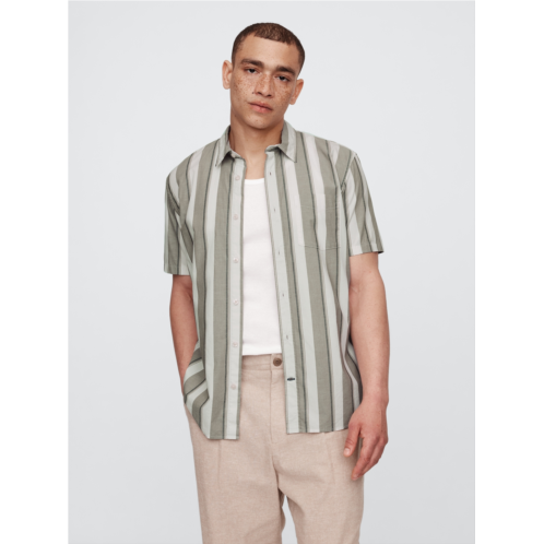 Gap Stretch Poplin Shirt in Standard Fit