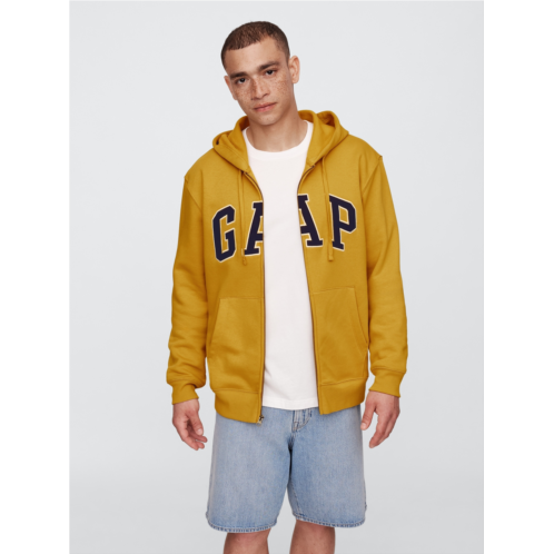 Relaxed Gap Logo Zip Hoodie