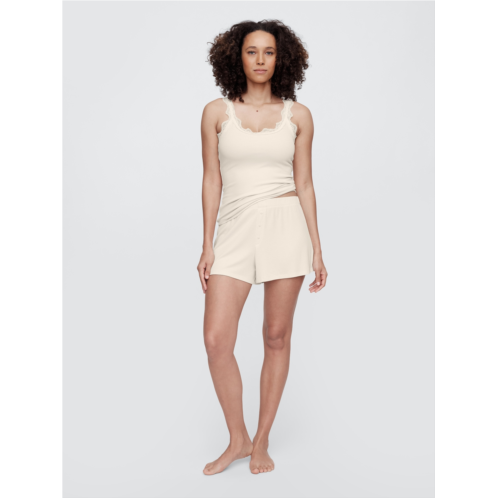 Gap TENCEL™ Ribbed PJ Shorts