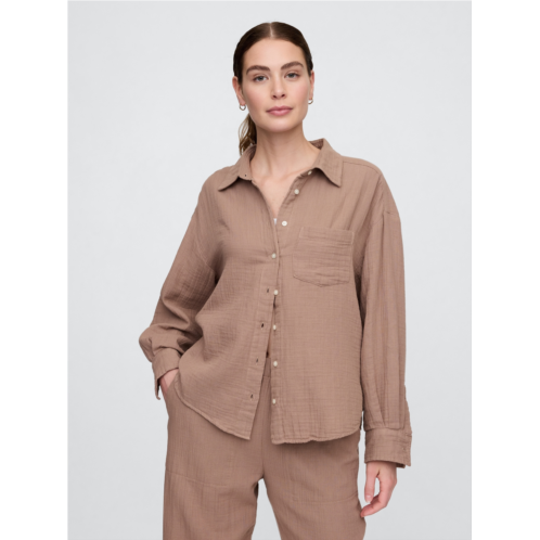 Gap Gauze Big Shirt
