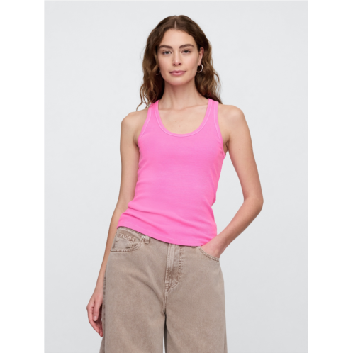 Gap Ribbed Scoopneck Tank Top