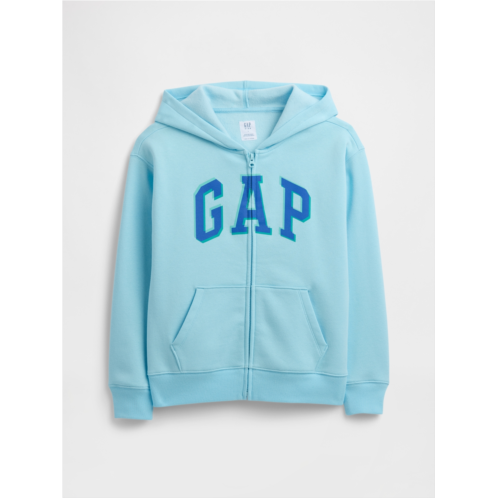Kids Relaxed Gap Logo Zip Hoodie