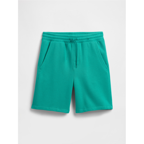 Gap Kids Washed-Fleece Pull-On Shorts
