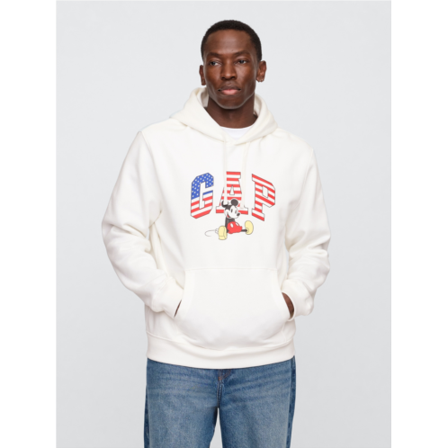 Gap × Disney Mickey Mouse Relaxed Logo Hoodie