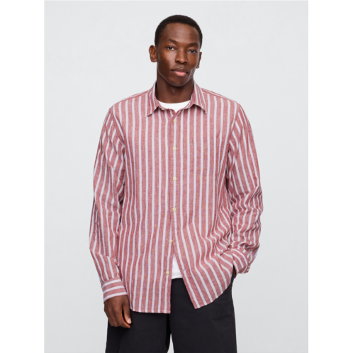 Gap Linen-Blend Shirt in Standard Fit
