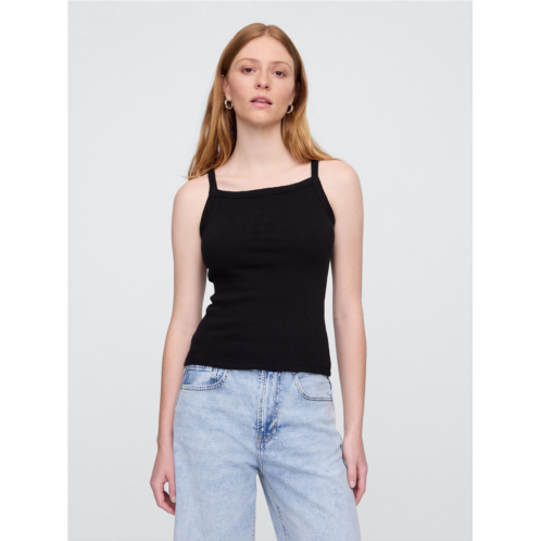 Gap Ribbed Squareneck Tank Top