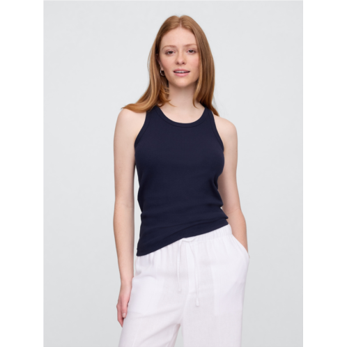 Gap Ribbed Scoopneck Tank Top