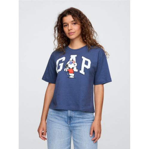 Peanuts Oversized Gap Logo T-Shirt