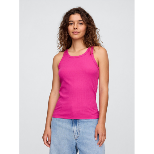 Gap Ribbed Scoopneck Tank Top