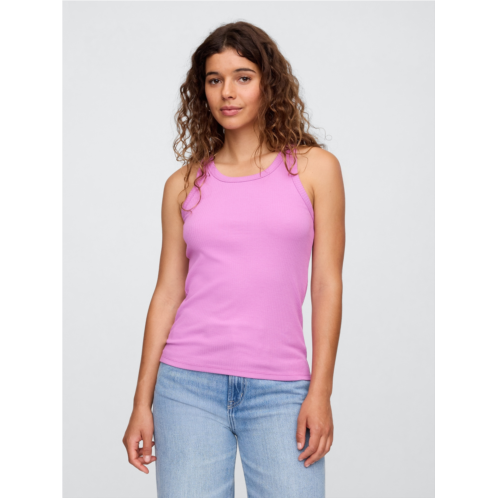Gap Ribbed Scoopneck Tank Top