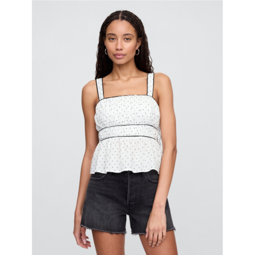 Gap Peplum Tank Top