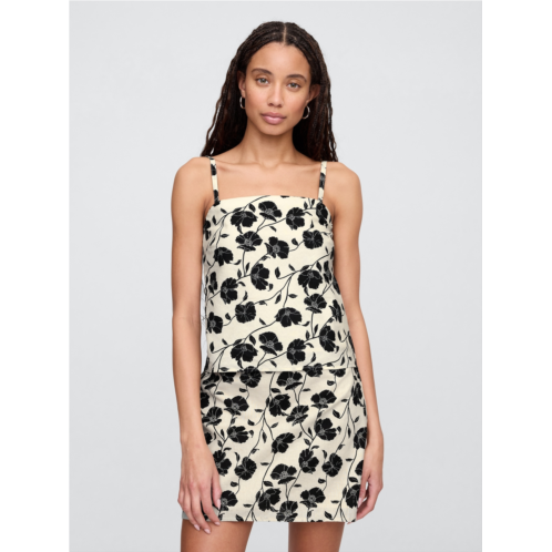 Gap Linen-Blend Squareneck Top