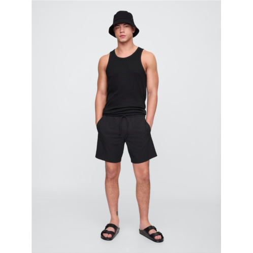 Gap 6 Relaxed Seersucker Swim Trunks