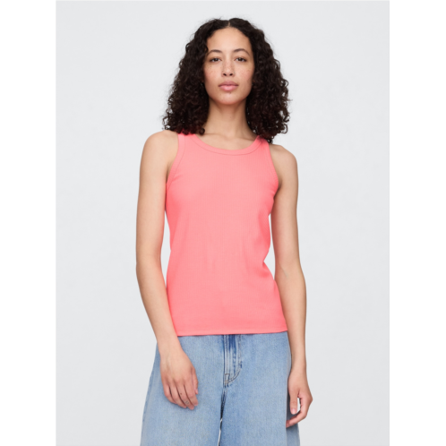 Gap Ribbed Scoopneck Tank Top