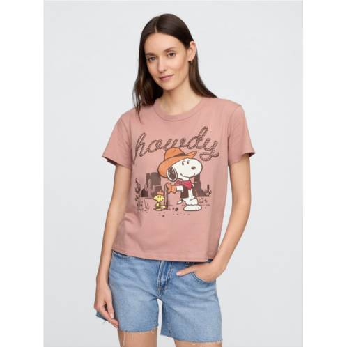 Gap Peanuts Shrunken Graphic T-Shirt